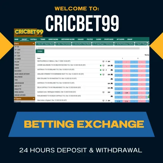 Cricbet99 Cricket Betting